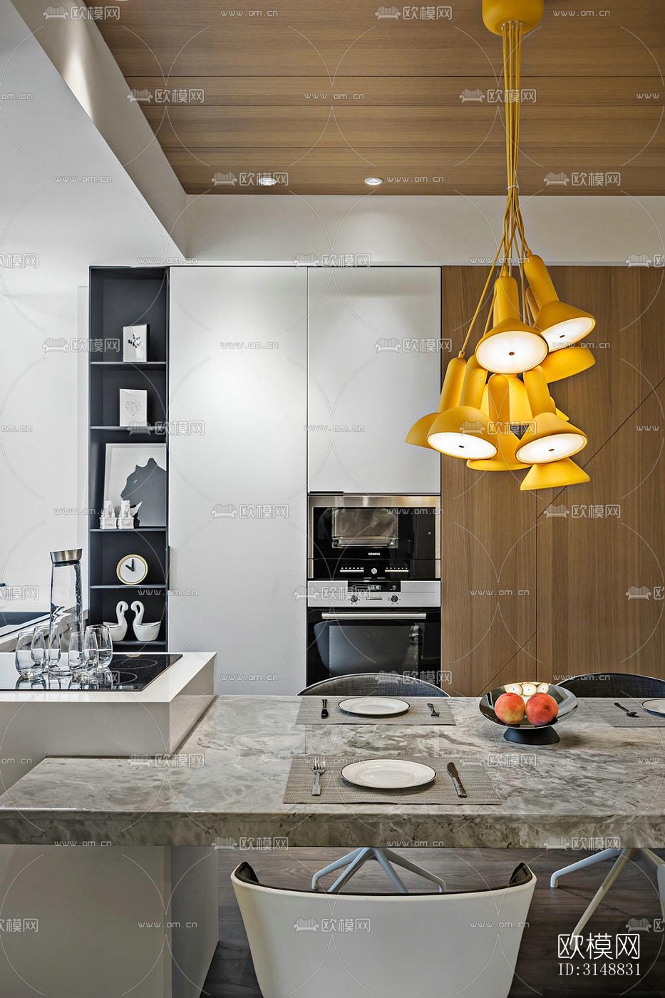 北欧平层效果图下载（渲染图16）