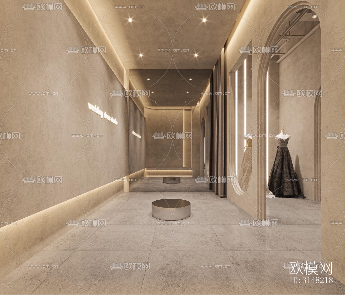 侘寂零售店铺效果图下载（渲染图2）