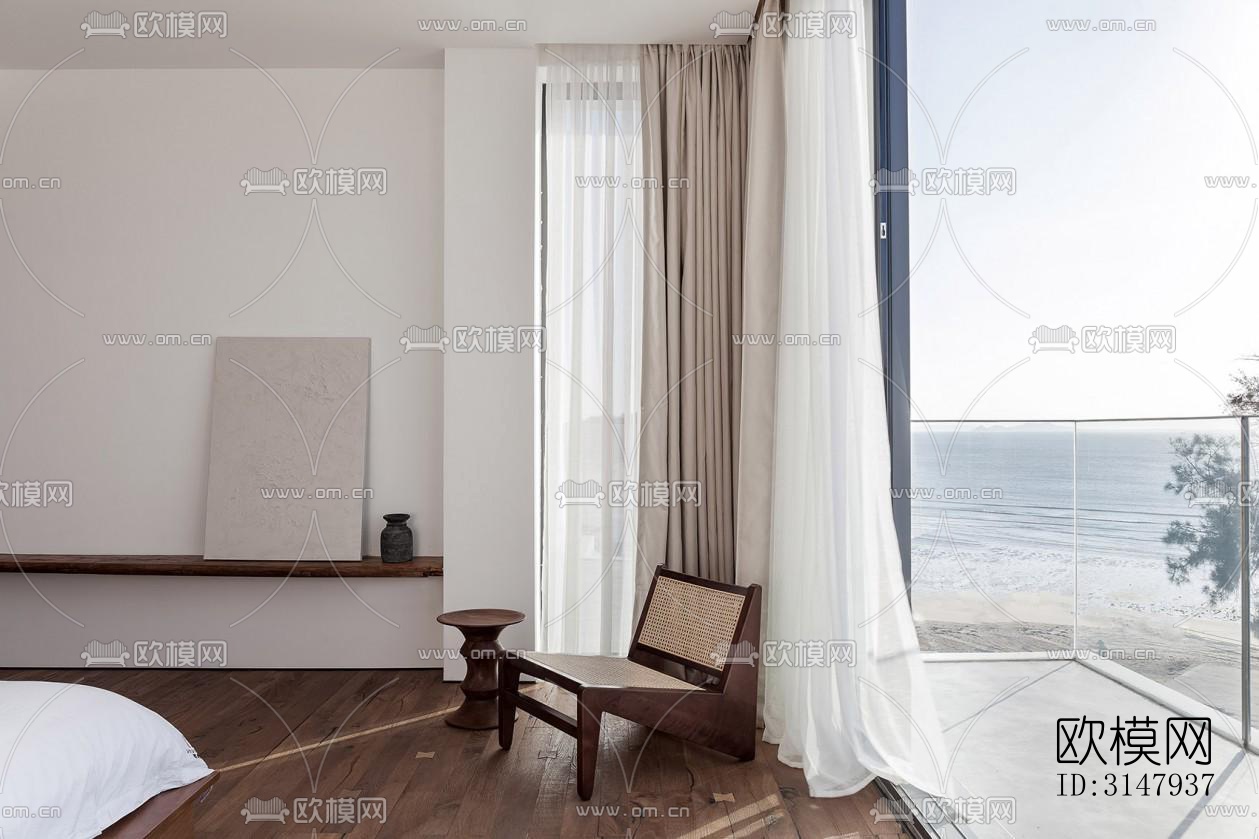 侘寂酒店民宿效果图下载（渲染图10）