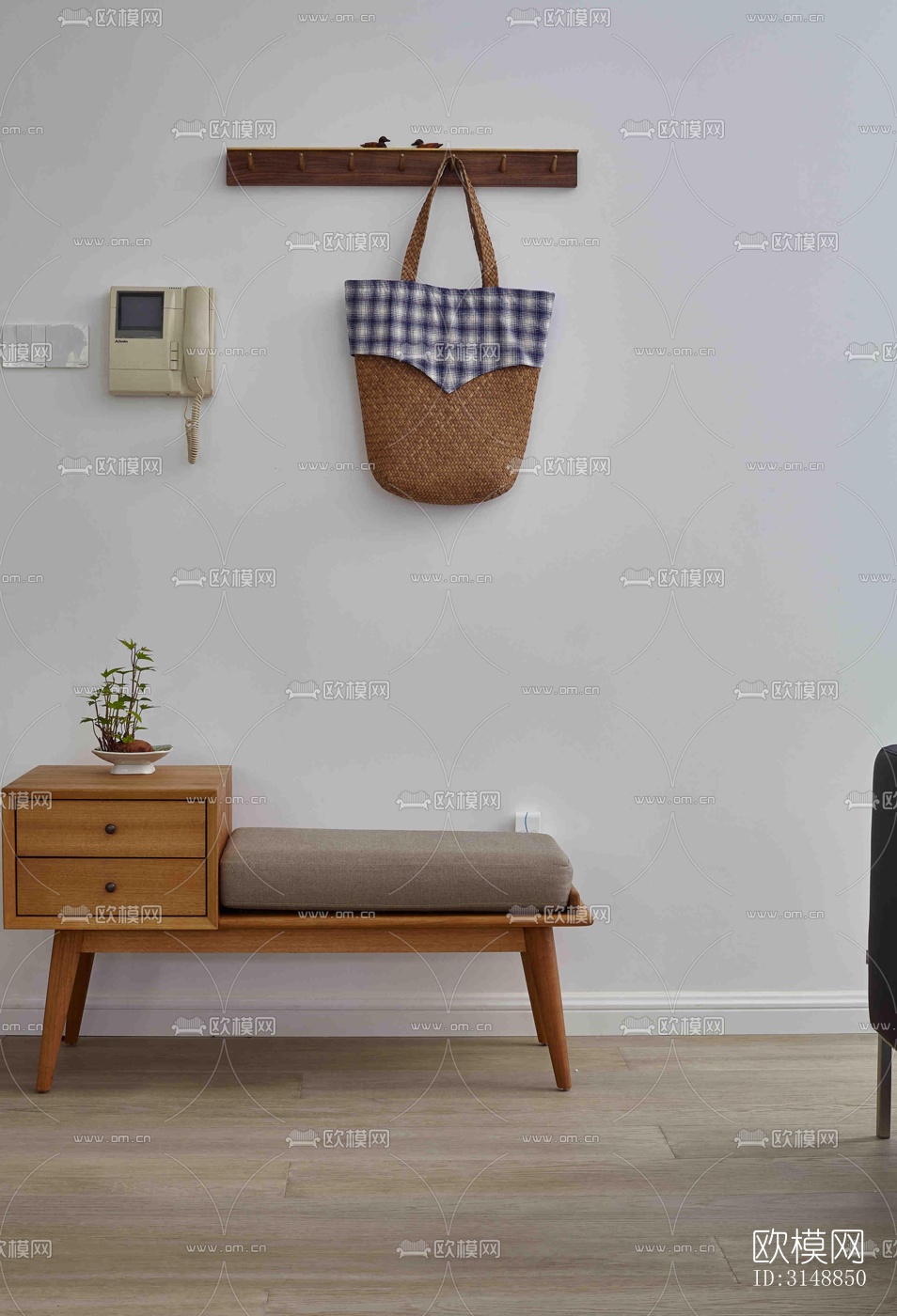 北欧平层效果图下载（渲染图4）