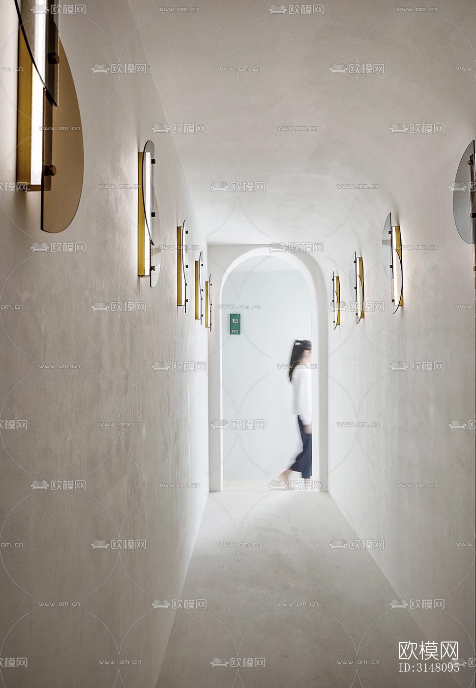 现代酒店民宿效果图下载（渲染图2）