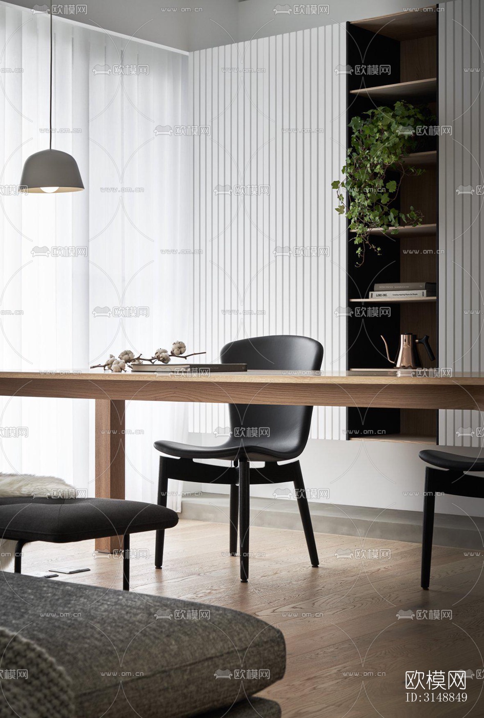 北欧平层效果图下载（渲染图5）