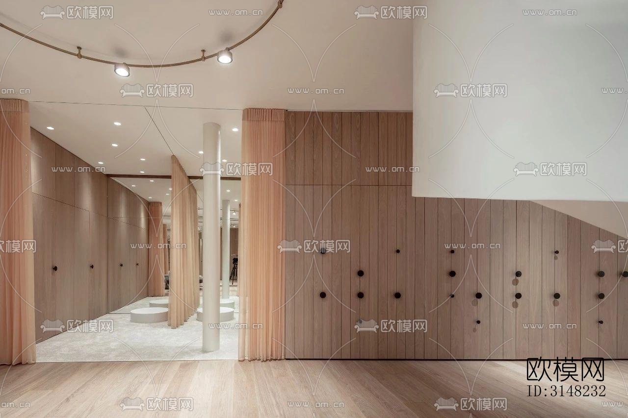 原木风零售店铺效果图下载（渲染图9）