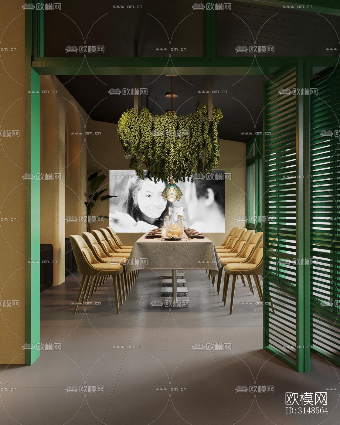 北欧酒吧效果图下载（渲染图7）