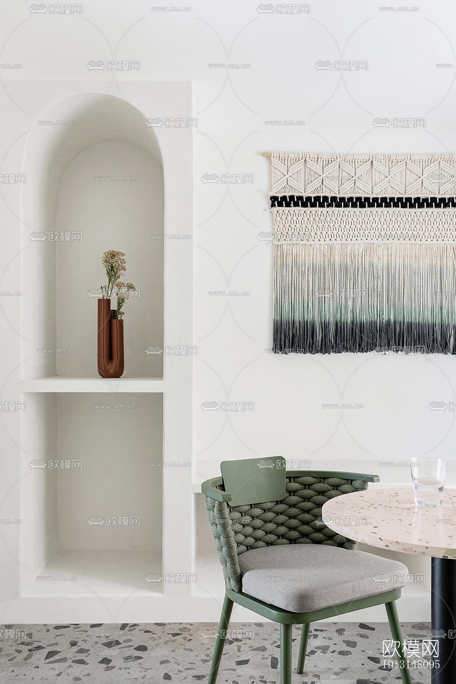 现代酒店民宿效果图下载（渲染图10）