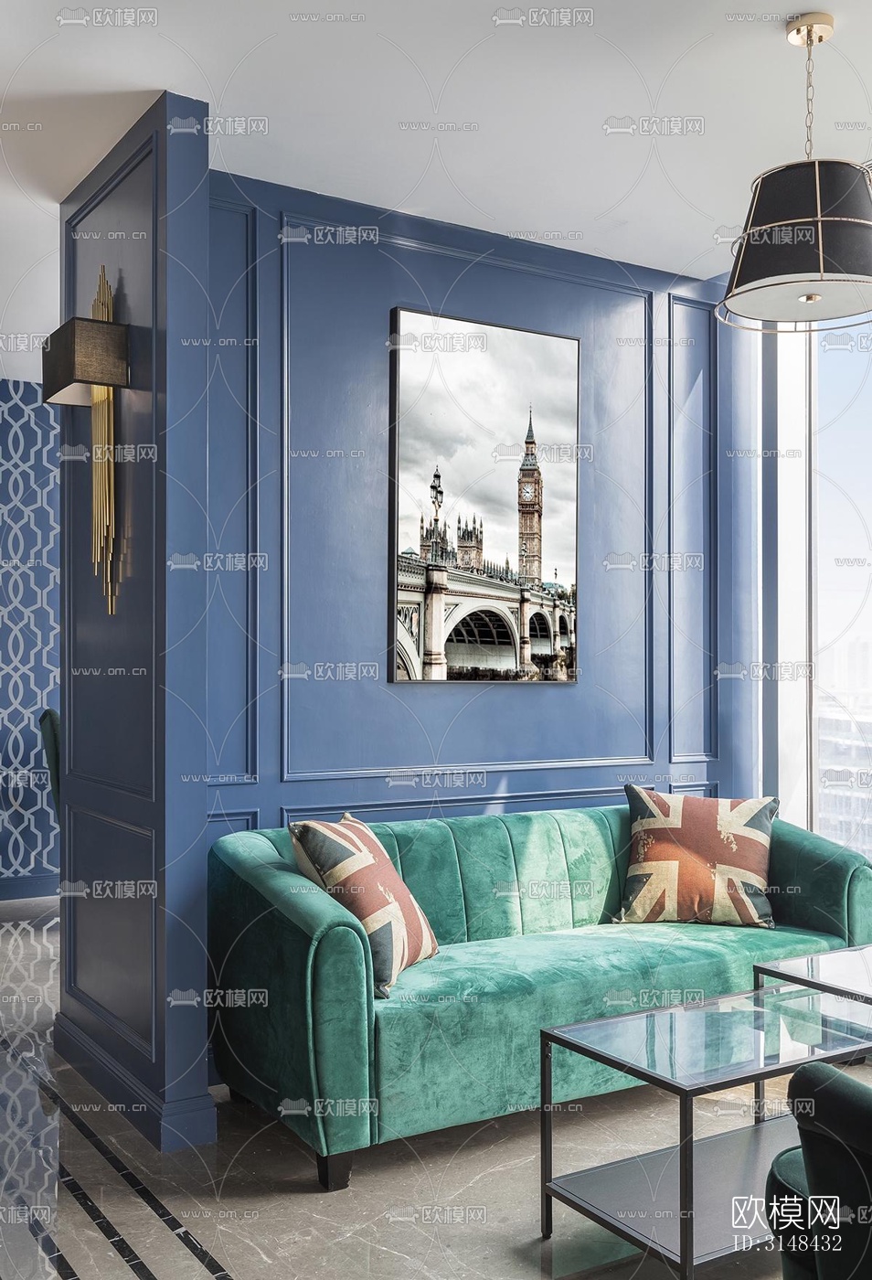 欧式养生会所效果图下载（渲染图11）