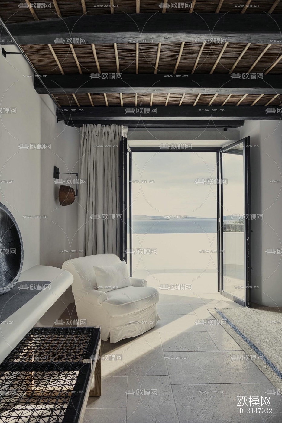 侘寂酒店民宿效果图下载（渲染图18）