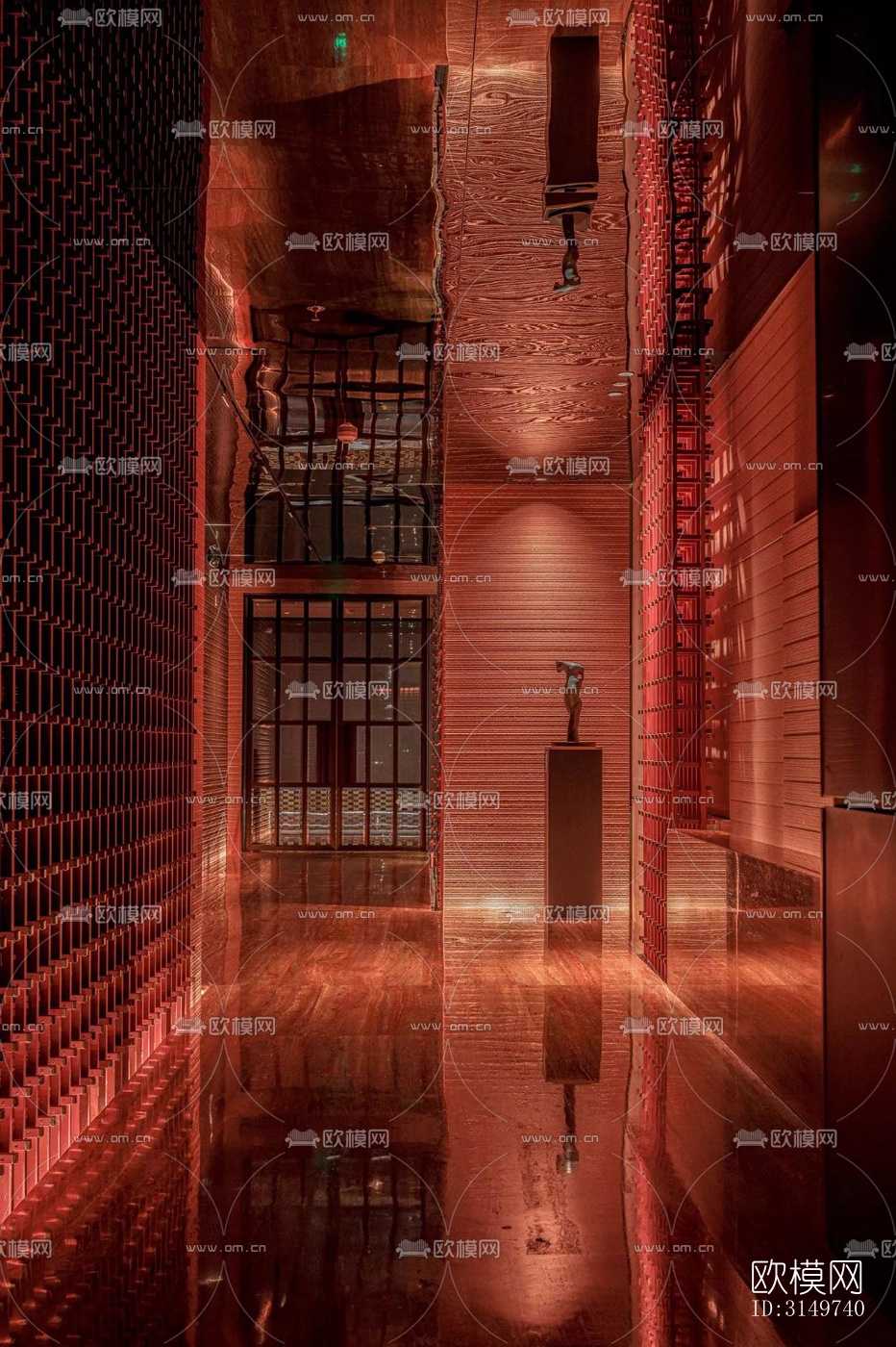 现代中餐厅效果图下载（渲染图17）