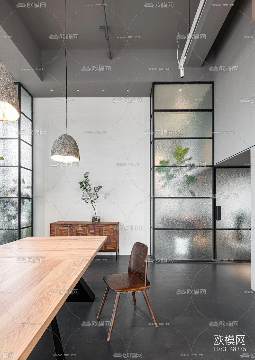 侘寂养生会所效果图下载（渲染图13）