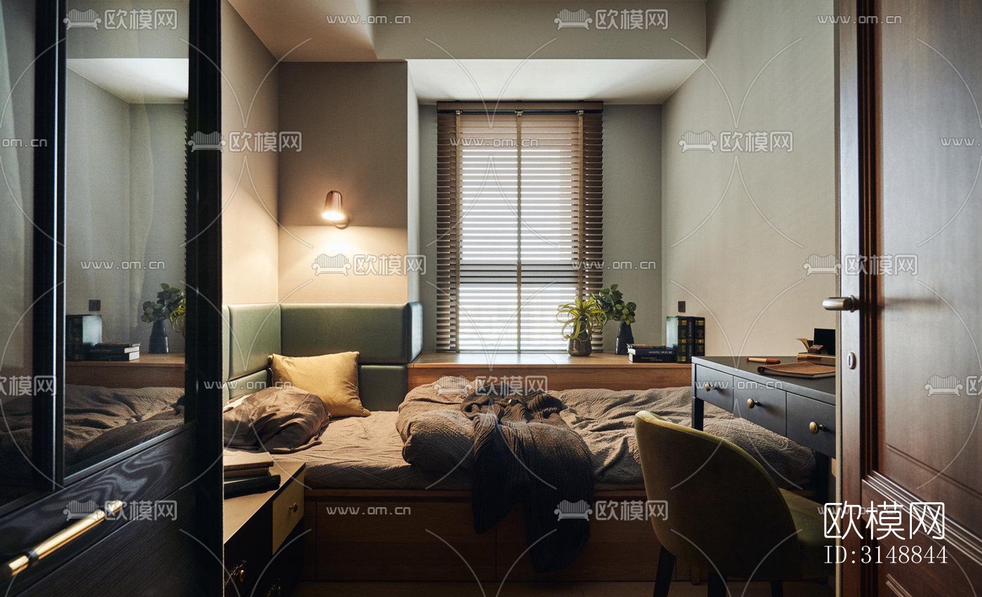 北欧平层效果图下载（渲染图20）