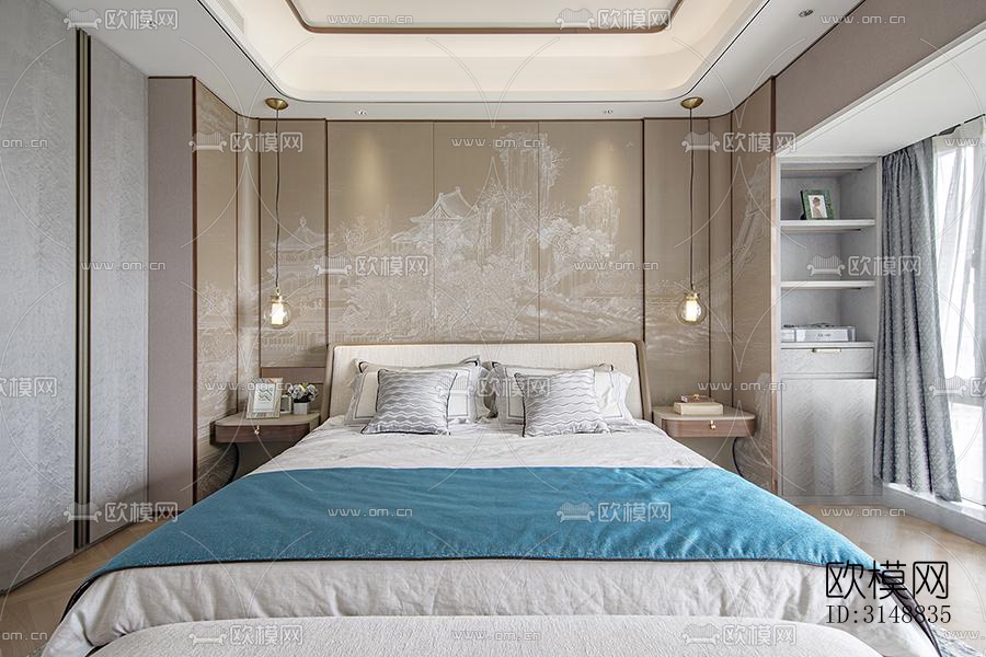 北欧平层效果图下载（渲染图13）