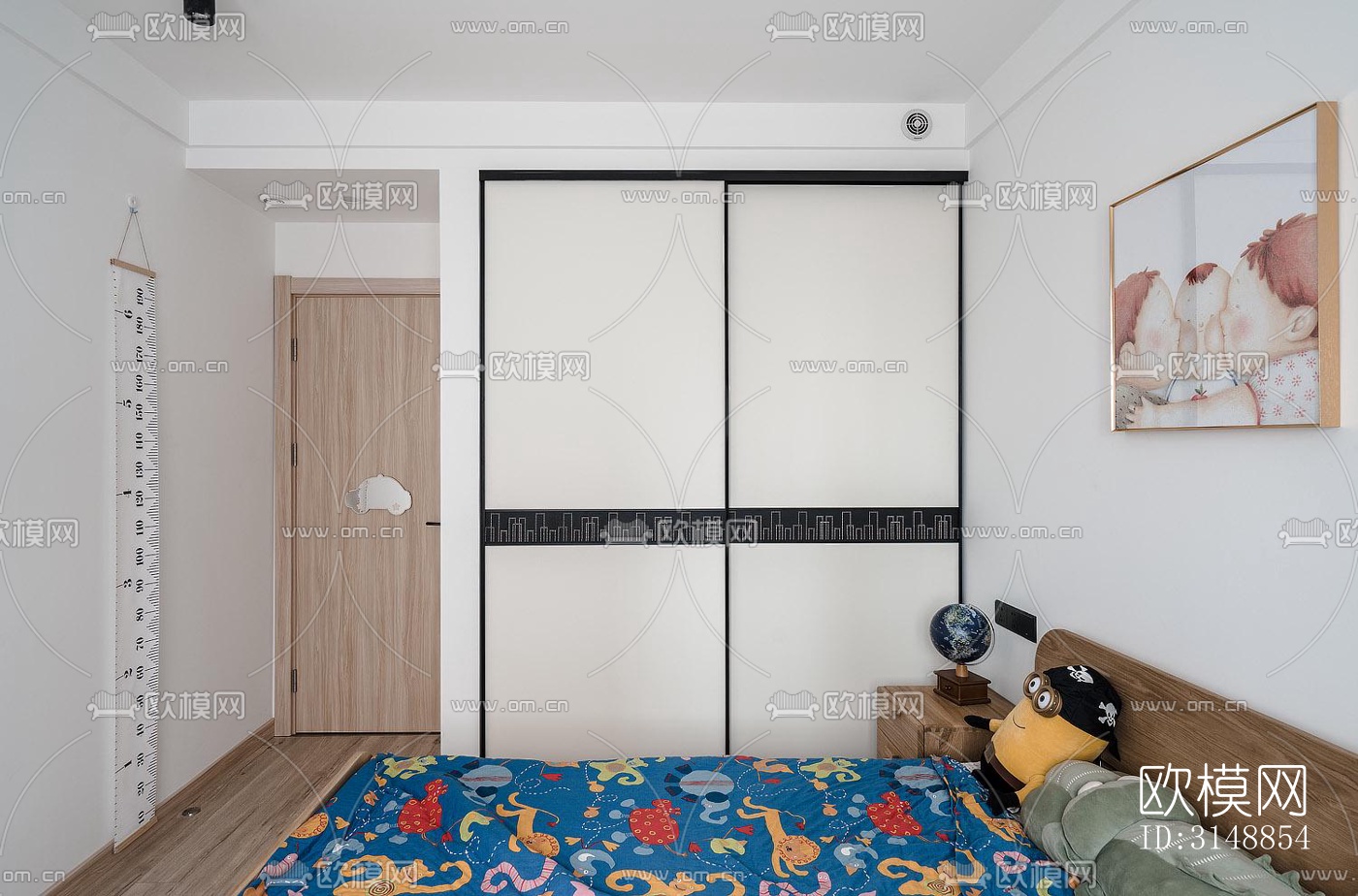 北欧平层效果图下载（渲染图19）