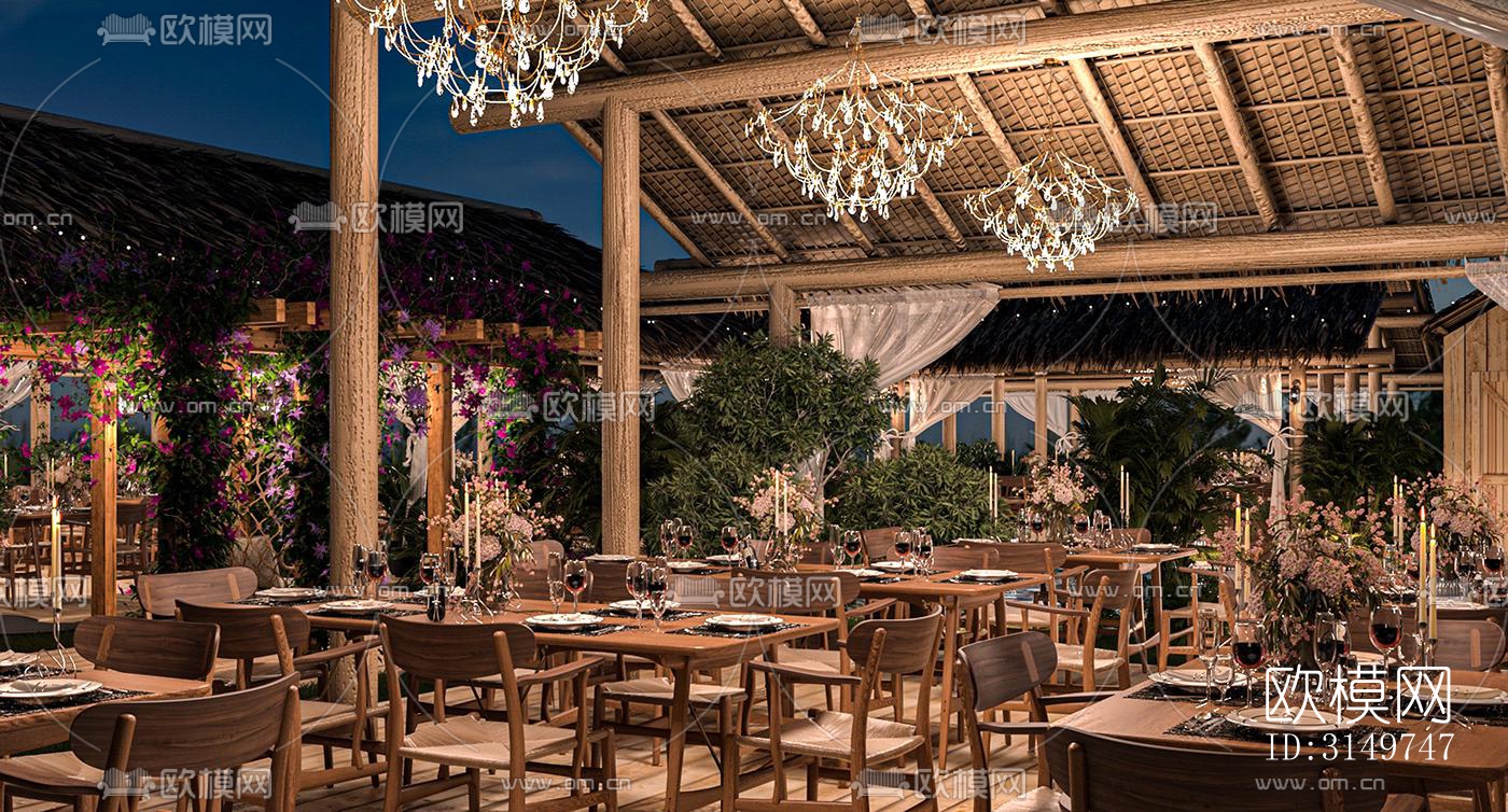 东南亚咖啡奶茶效果图下载（渲染图4）