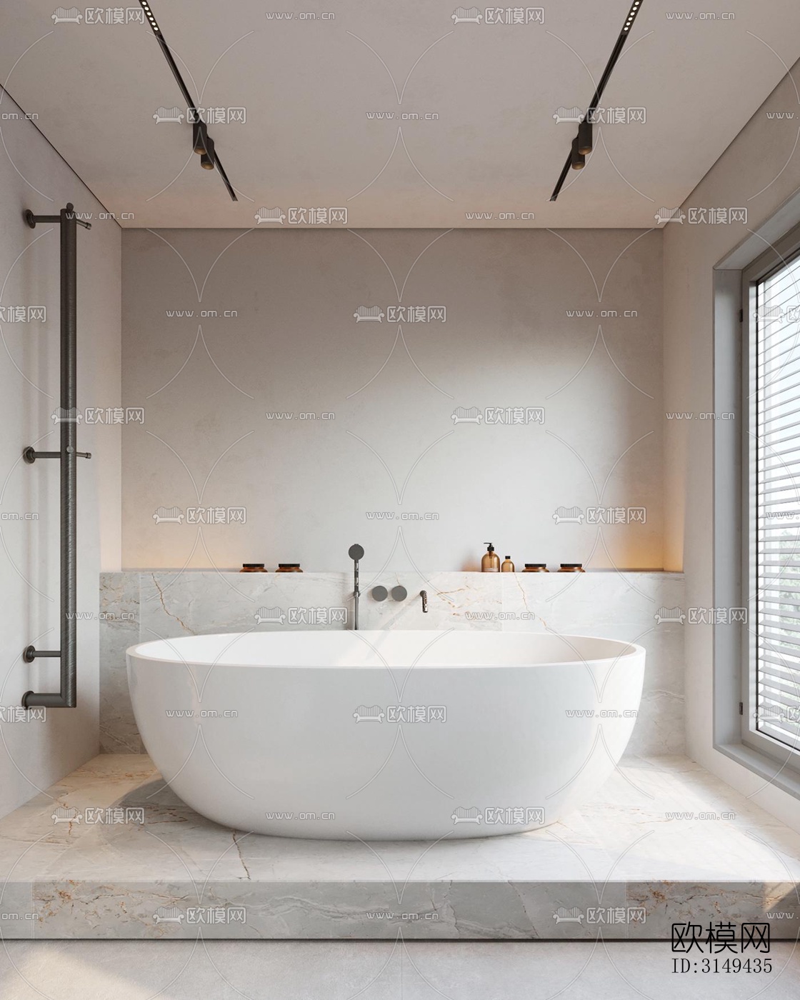 现代平层效果图下载（渲染图18）