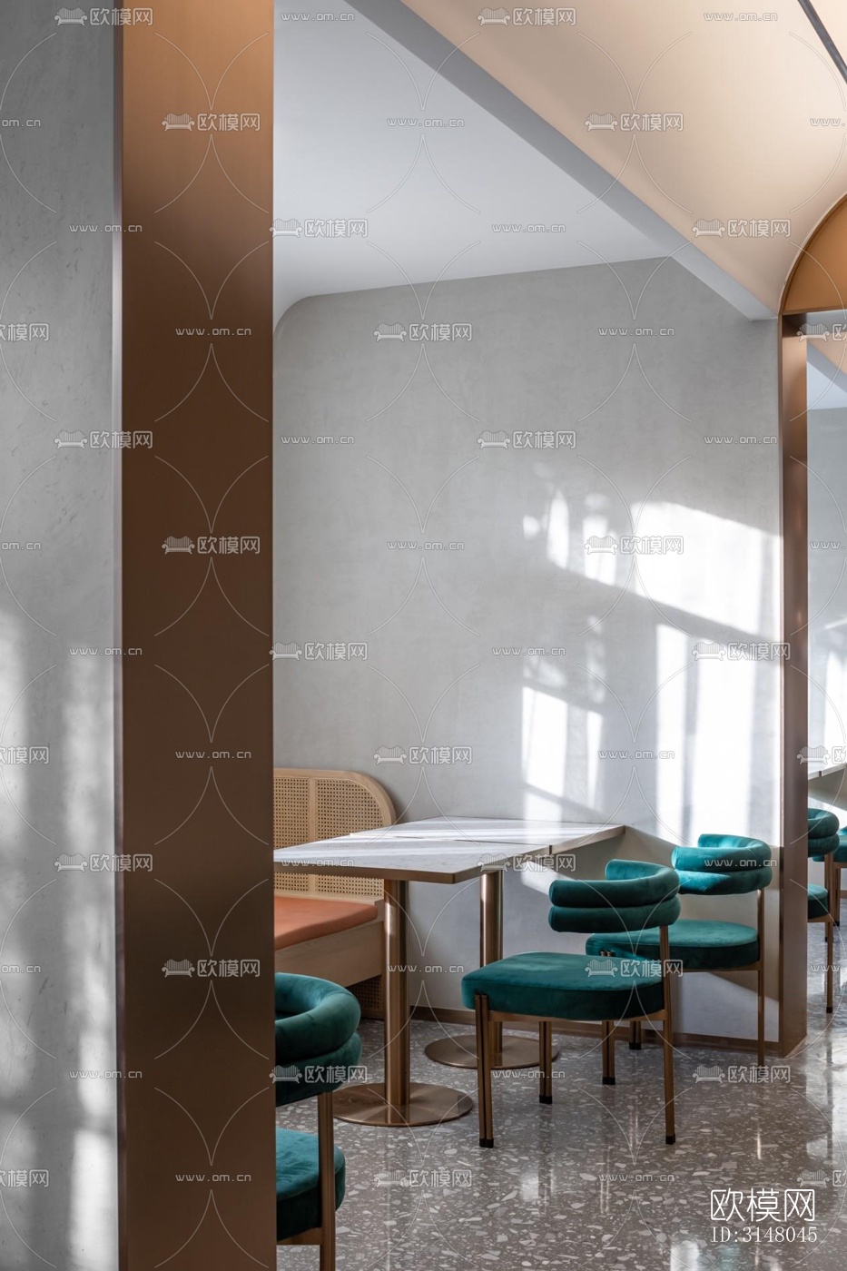 现代酒店民宿效果图下载（渲染图5）