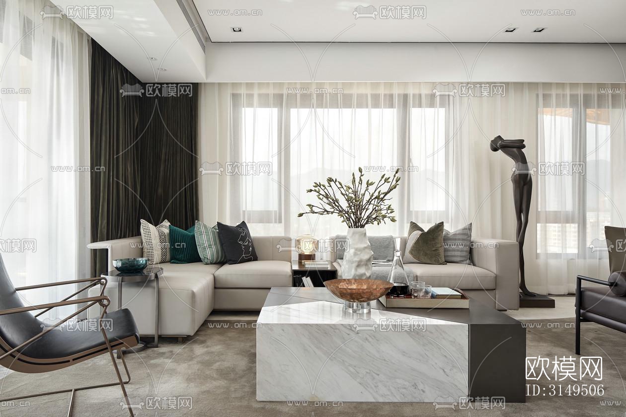 高级灰平层效果图下载（渲染图5）