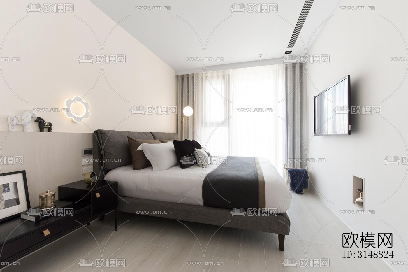 北欧平层效果图下载（渲染图17）