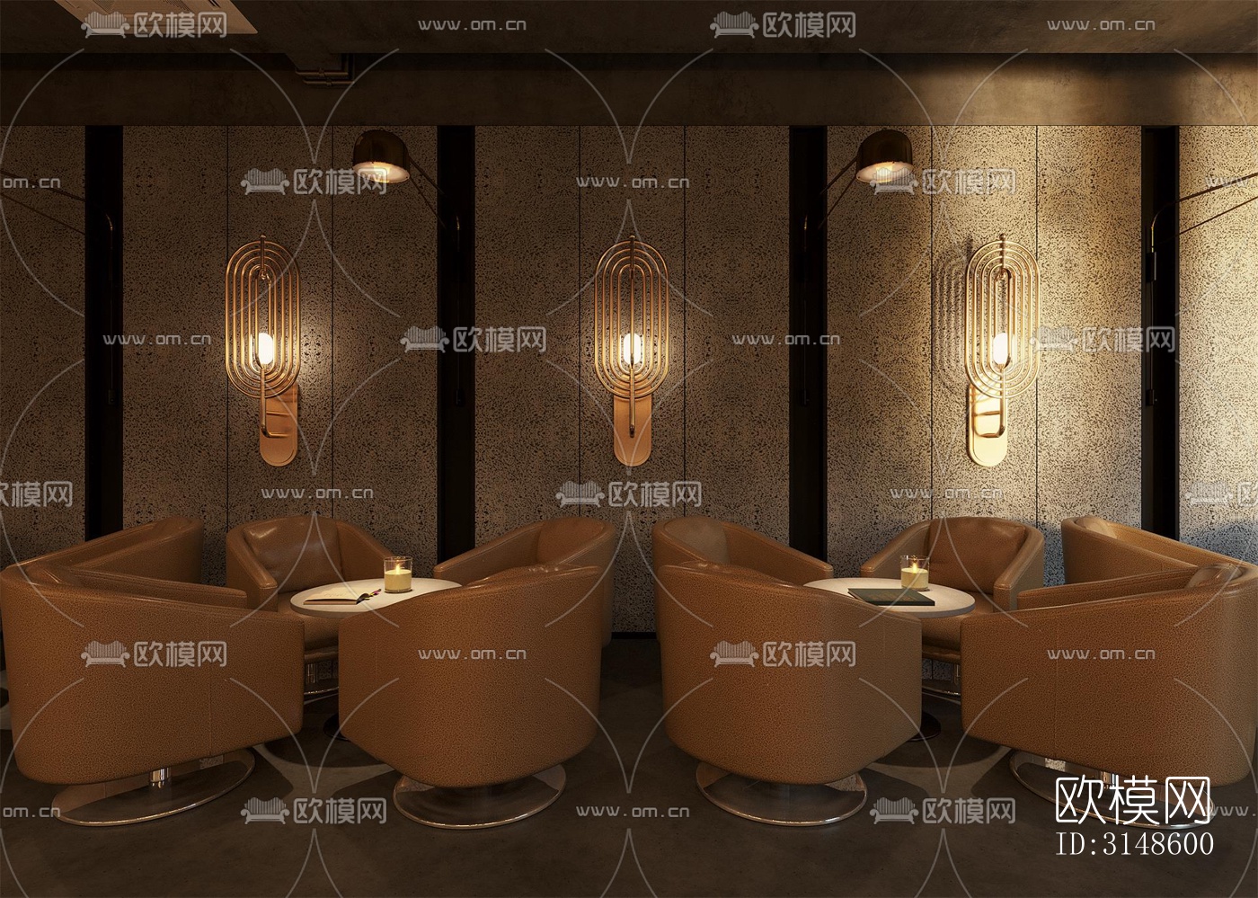 现代酒吧效果图下载（渲染图8）