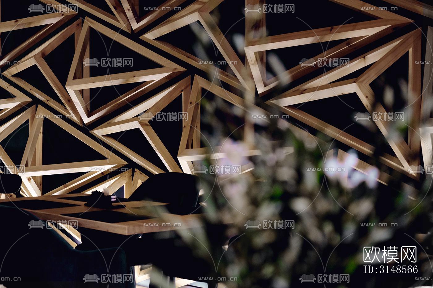 原木风酒吧效果图下载（渲染图5）