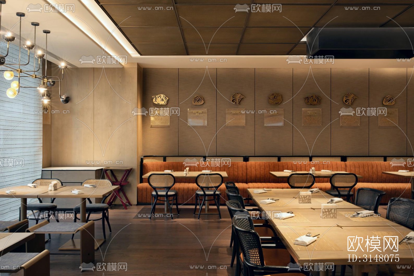 现代酒店民宿效果图下载（渲染图11）