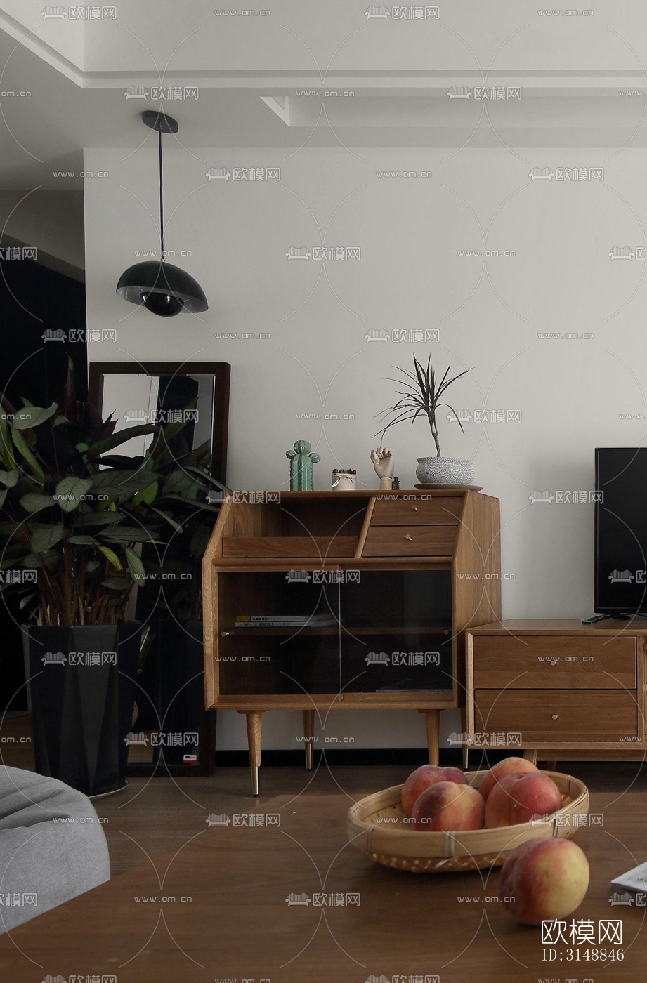 北欧平层效果图下载（渲染图5）