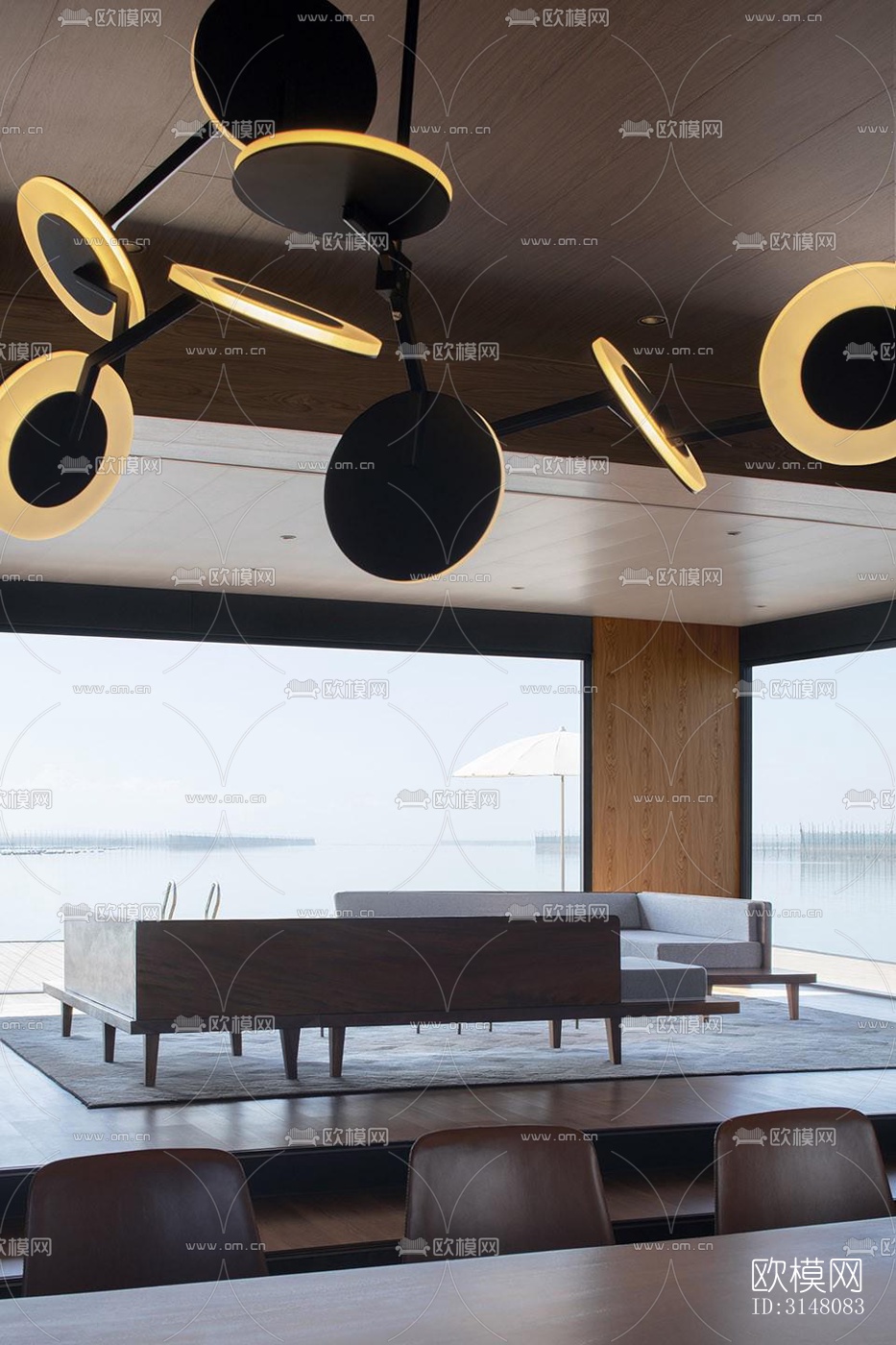 现代酒店民宿效果图下载（渲染图13）