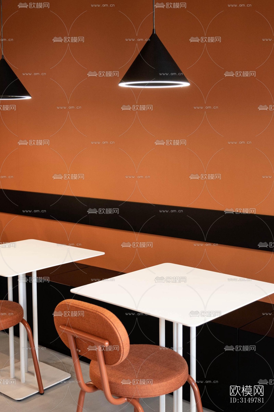 后现代咖啡奶茶效果图下载（渲染图12）