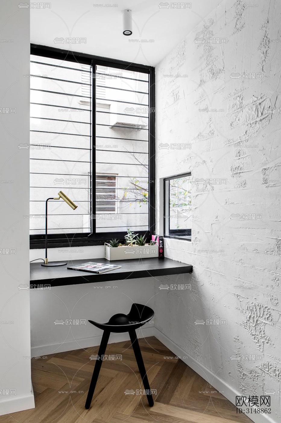 北欧平层效果图下载（渲染图20）