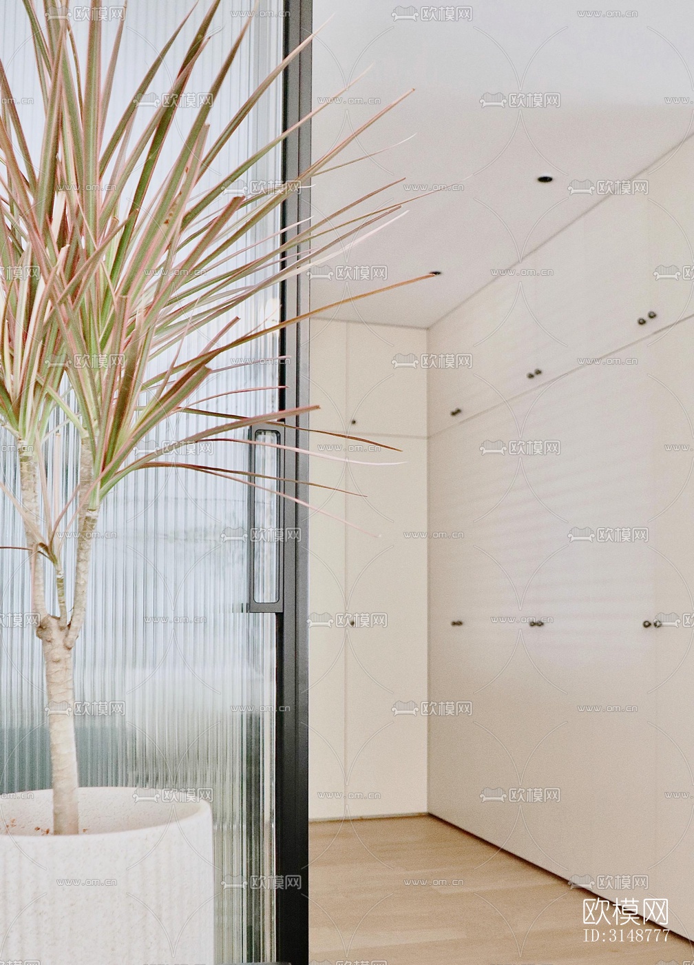 侘寂平层效果图下载（渲染图12）