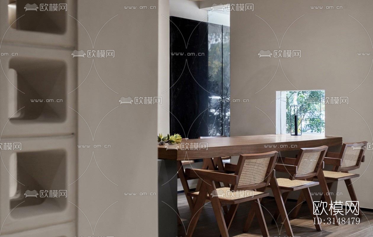 侘寂美容院效果图下载（渲染图11）