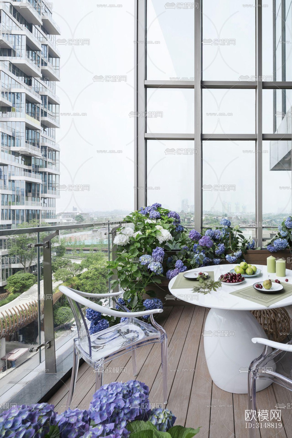 北欧平层效果图下载（渲染图13）