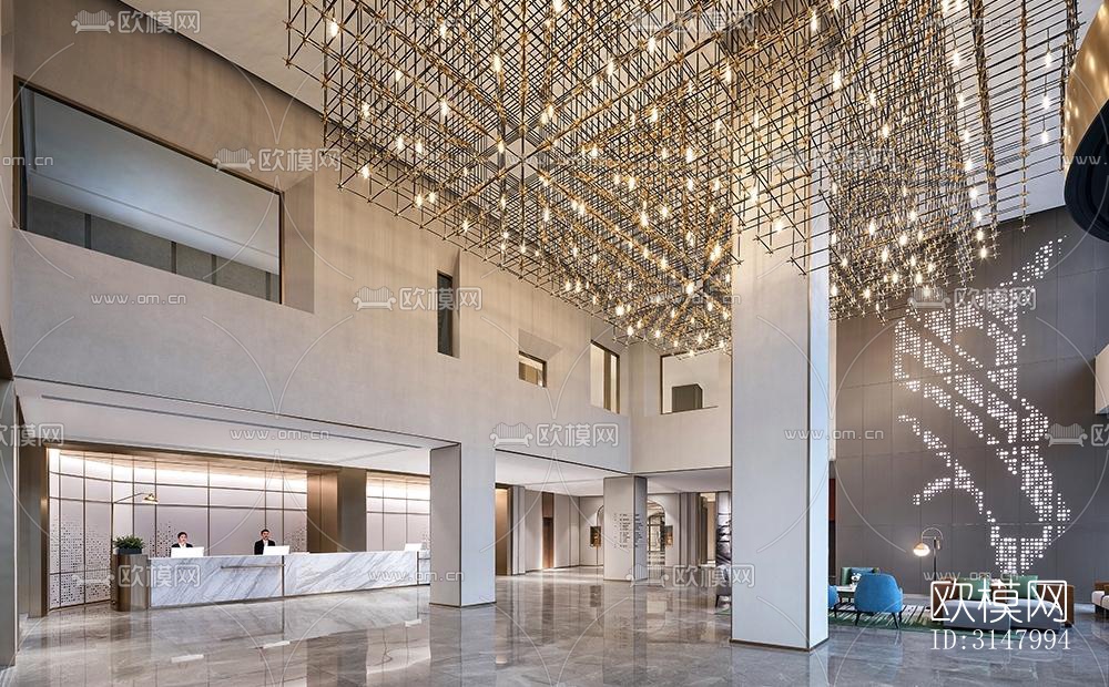 北欧酒店民宿效果图下载（渲染图8）