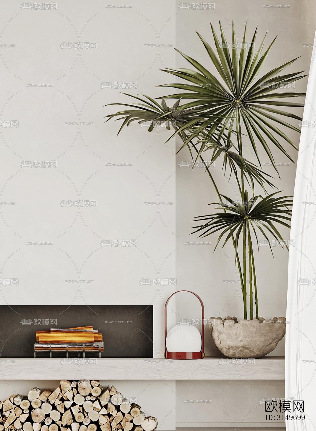 现代健身房效果图下载（渲染图12）