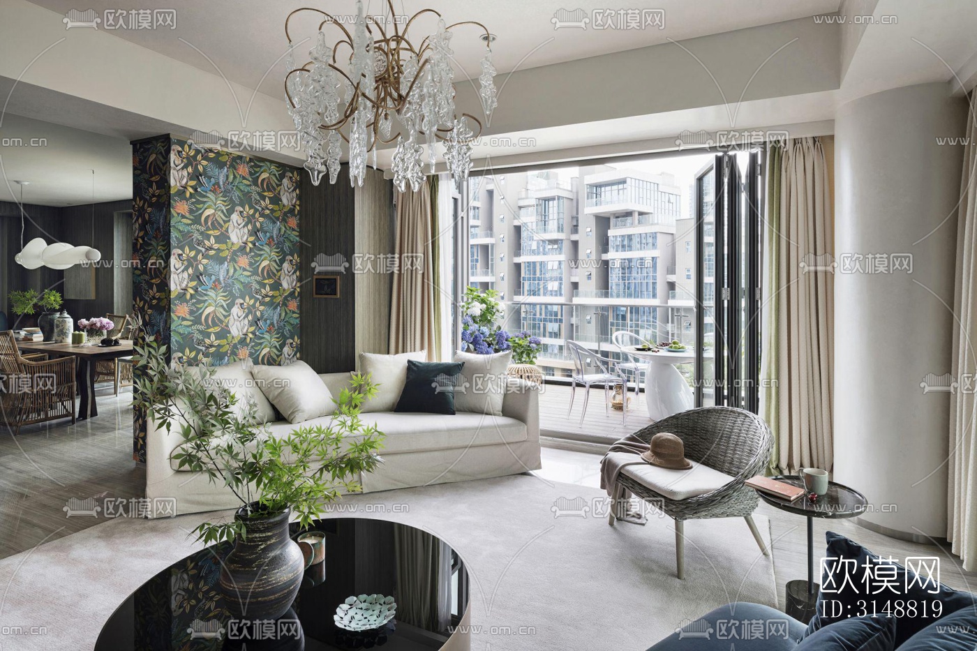 北欧平层效果图下载（渲染图14）