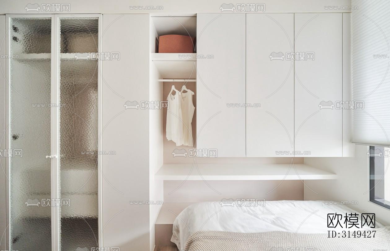 现代平层效果图下载（渲染图3）