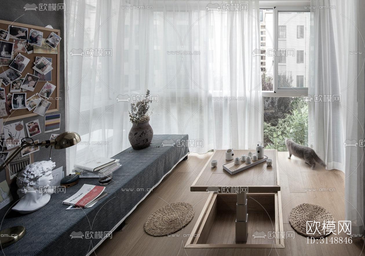 北欧平层效果图下载（渲染图15）