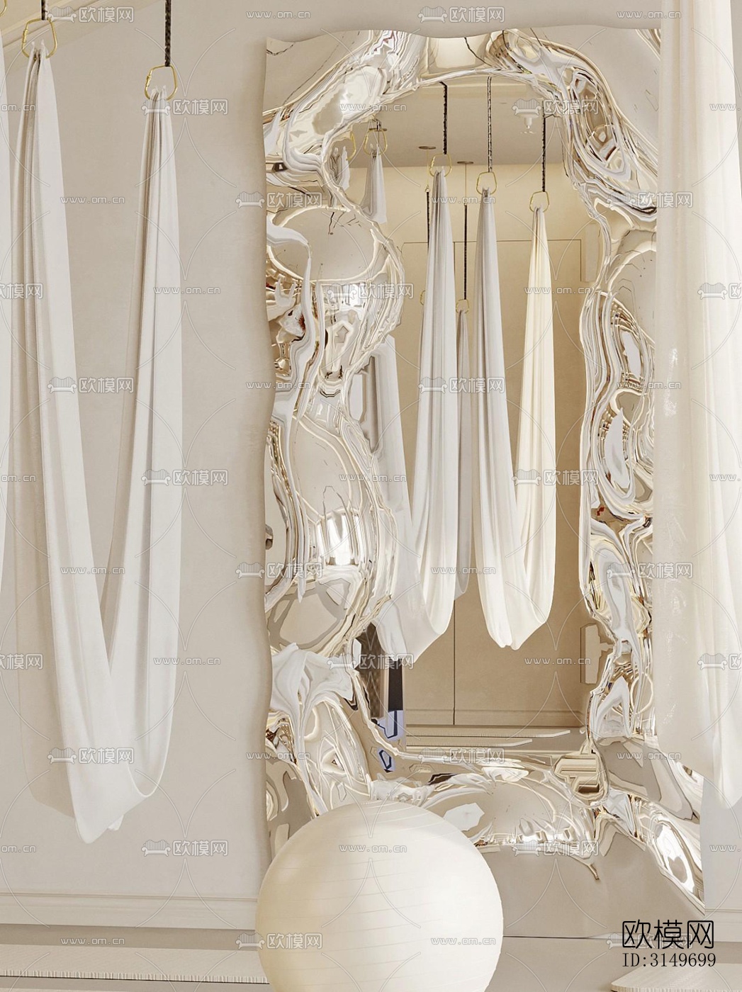 现代健身房效果图下载（渲染图5）