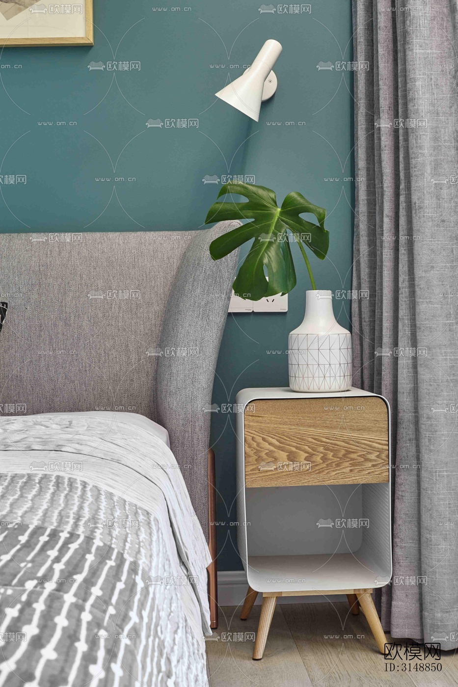 北欧平层效果图下载（渲染图13）