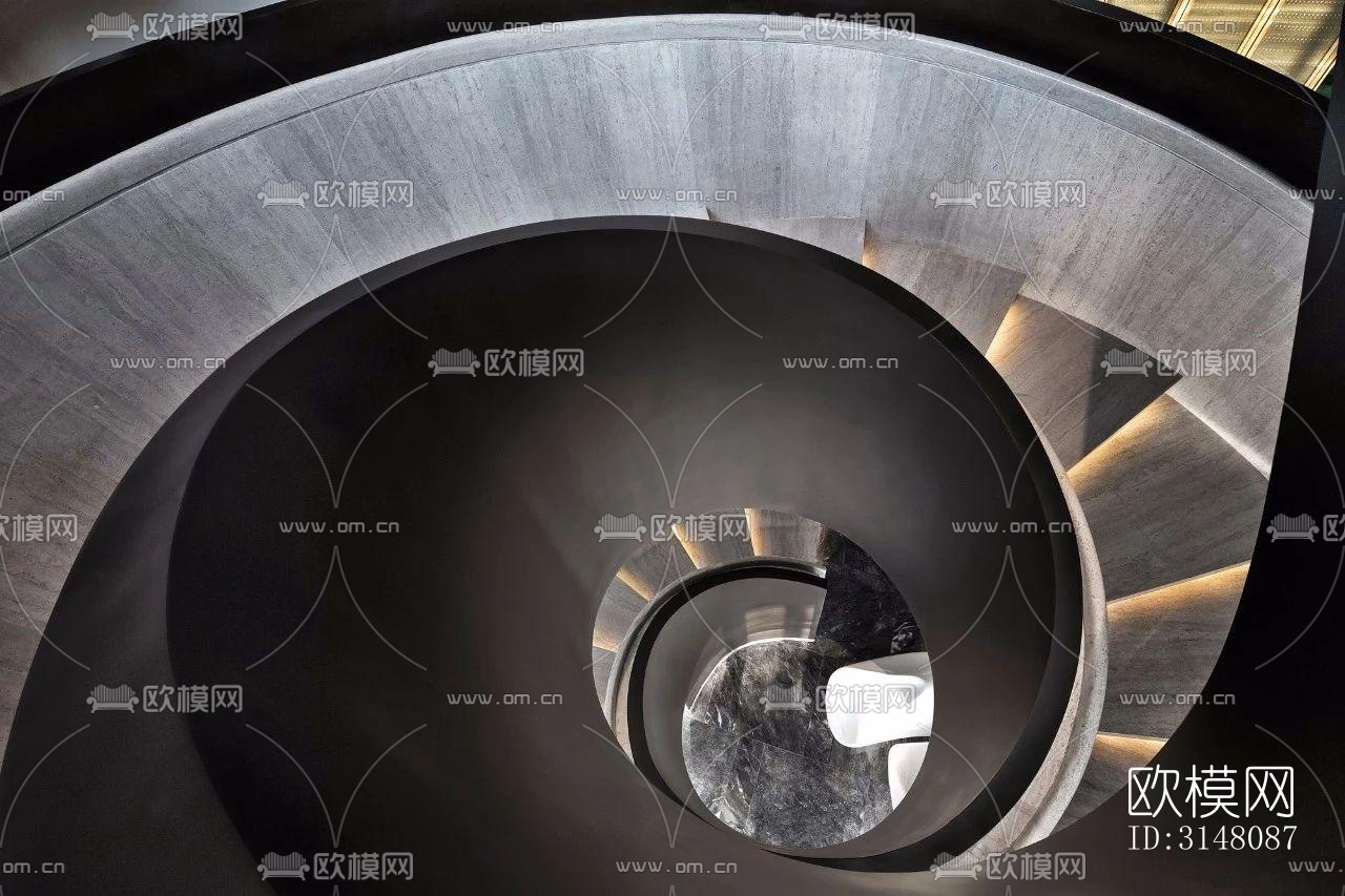 现代酒店民宿效果图下载（渲染图15）