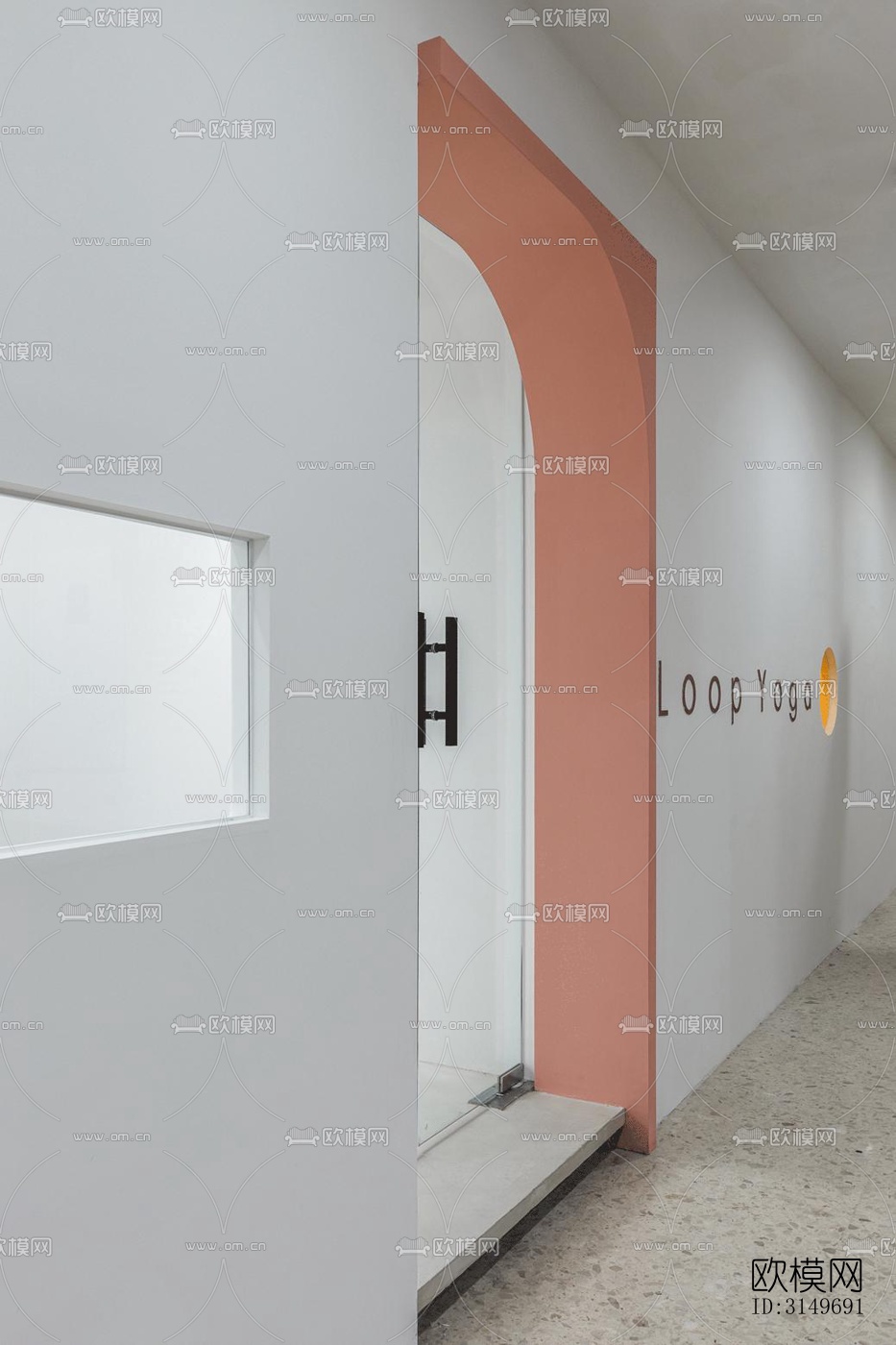 现代健身房效果图下载（渲染图4）