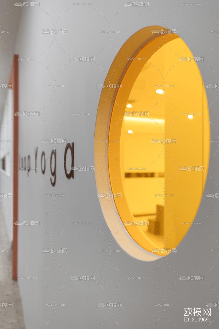 现代健身房效果图下载（渲染图5）