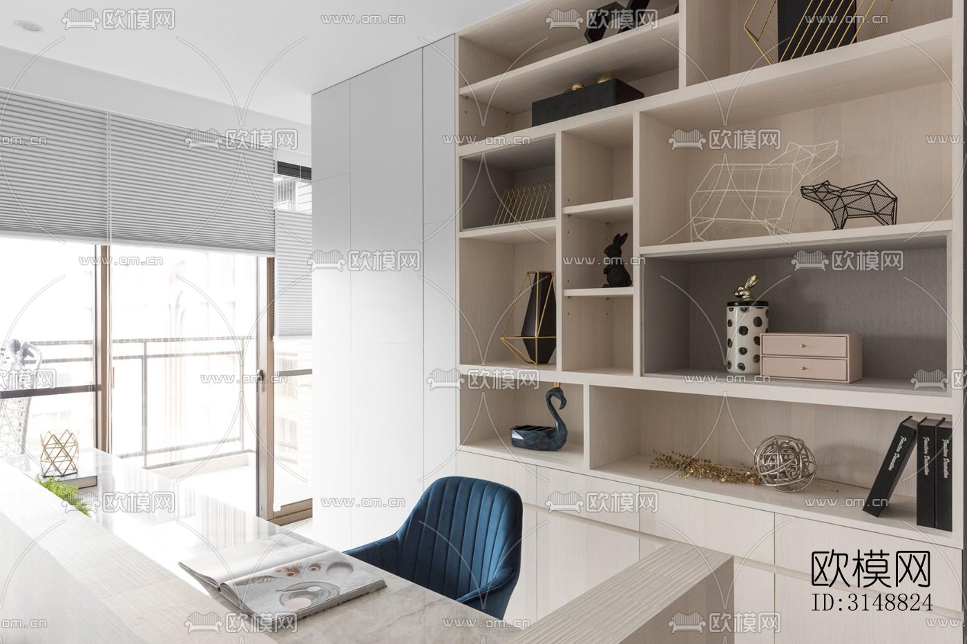 北欧平层效果图下载（渲染图11）