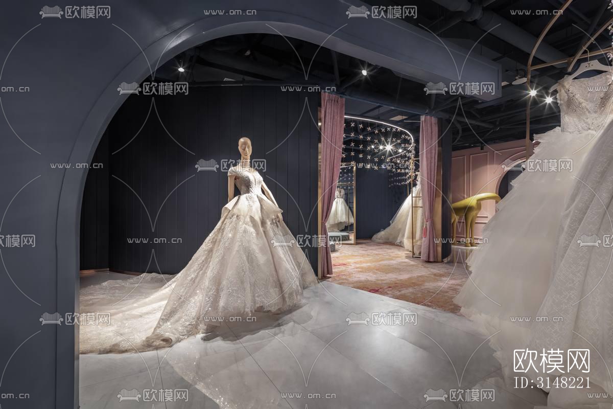 北欧零售店铺效果图下载（渲染图18）