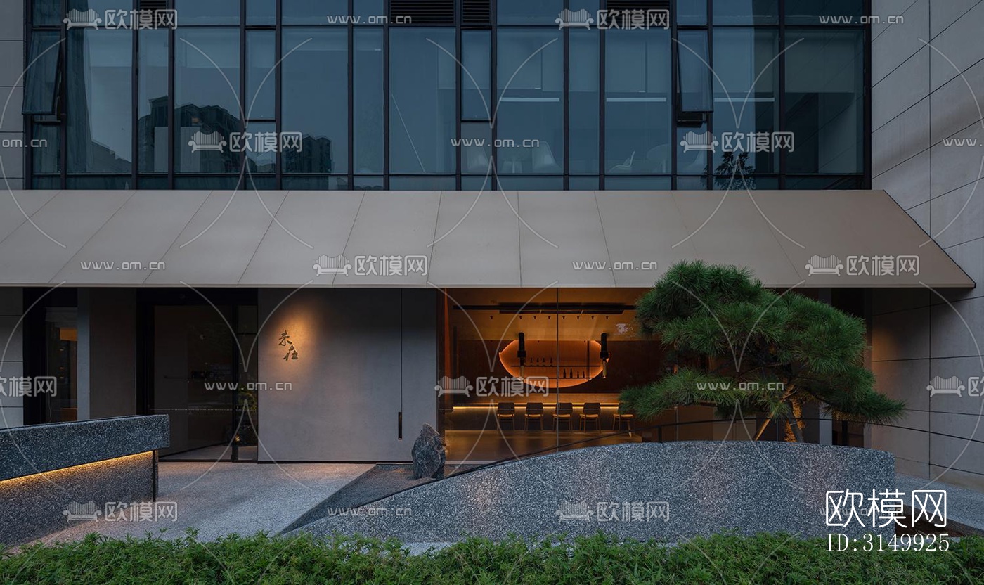 现代火锅烤肉效果图下载（渲染图17）