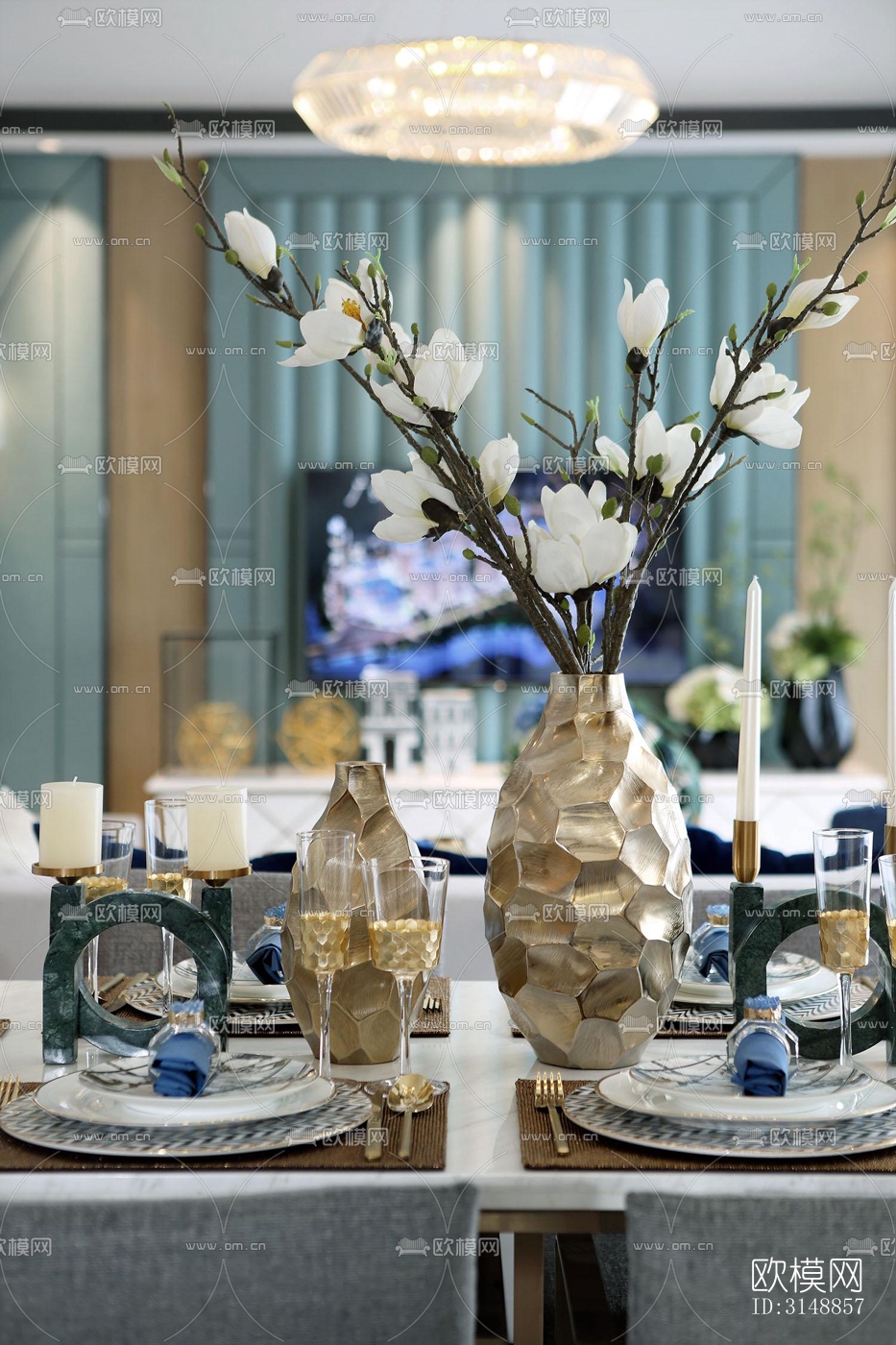 北欧平层效果图下载（渲染图3）