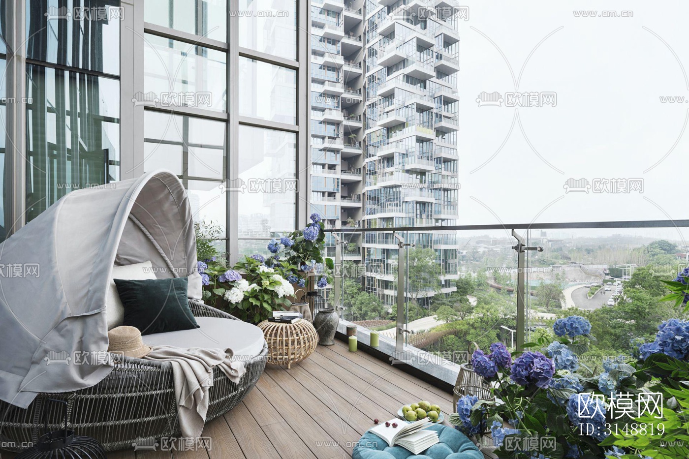 北欧平层效果图下载（渲染图18）