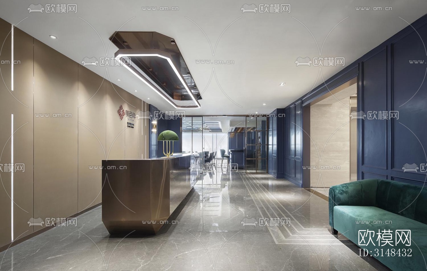 欧式养生会所效果图下载（渲染图19）