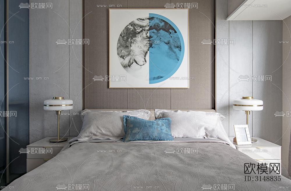 北欧平层效果图下载（渲染图16）