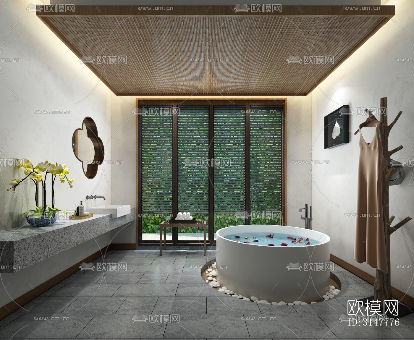 现代图书馆效果图下载（渲染图12）