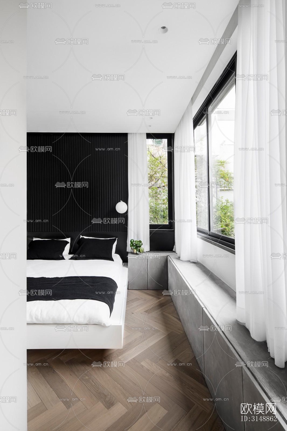 北欧平层效果图下载（渲染图11）